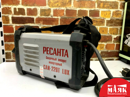 О5 Б/У Сварочный аппарат ресанта 220а 123 №e00373834