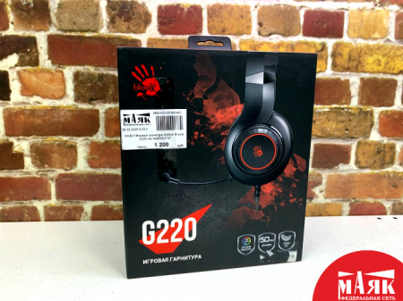 О4 Б/У Игровая гарнитура A4Tech Bloody G220 2м №e00407737