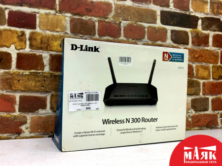 О2 Б/У роутер d link wireless n 300 №e00415685