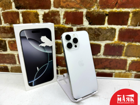 О1 Б/У ст. iPhone 16 Pro Max 6GB/256GB (КОР 100%) 359974608576412 №e00418036