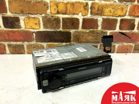 О10 Б/У Автомагнитола Kenwood KMM123Y №e00404128