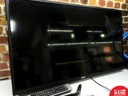 О5 Б/У телевизор hyundai 43 smart tv №e00316671 К-Шлепнев (МАРТ24) 