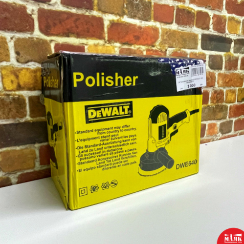 О6 Полировочная машинка DEWALT 123 №К00005751