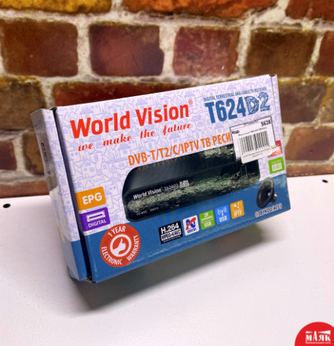 О6 Б/У Ресивер World Vision T624D2 №e00291723