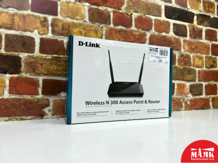 О9 Б/У Роутор Wi-Fi D-Link N300 (K) №e00292510