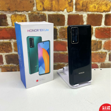 О4 Б/У ст Honor 10X Lite 4/128GB кор 861703057518281 №e00297049