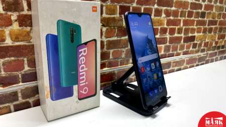 О8 Б/У ст Redmi 9 4/64gb(кор) 863182053913648 №e00297691