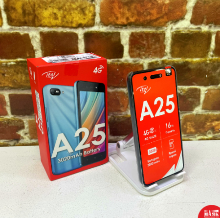 О2 ст Itel A25 Black 358661971682262 №К00006820