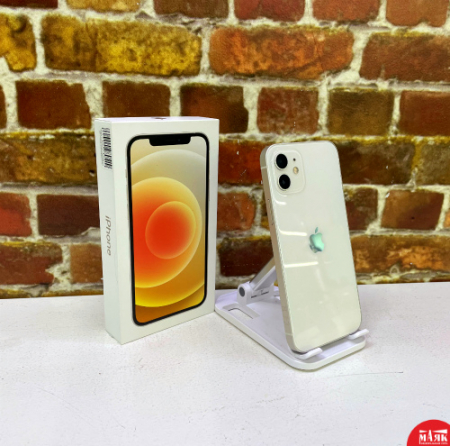 О2 Б/У ст IPhone 12 128gb 82% кор 354112723633520 №e00309542