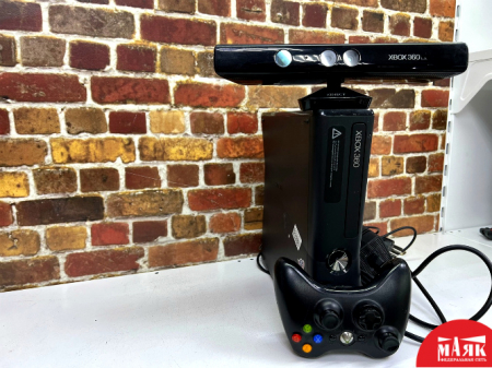 О9 Б/У Xbox 360 250gb+ kinect +ДЖОСТИК №e00315255