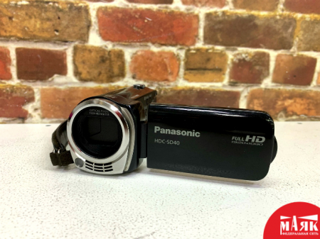 О9 Б/У КАМЕРА Panasonic hdc-sd40 №e00346091