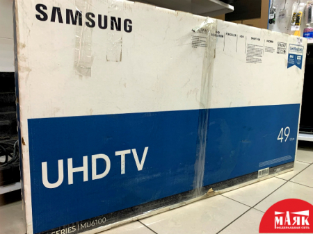О5 Б/У Телевизор Samsung ue49mu6100 кор №e00350760 К-КОНДРА (АВГУСТ24)