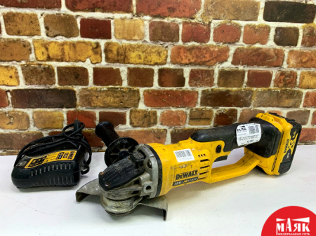 О2 Б/У Ушм болгарка аккумуляторная DeWalt DCG412 123 №e00319682