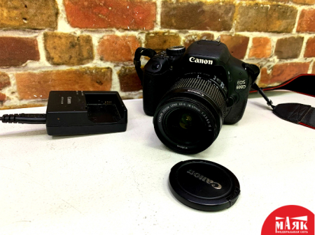 О2 Б/У Зеркальный фотоаппарат Canon 600d №e00320867
