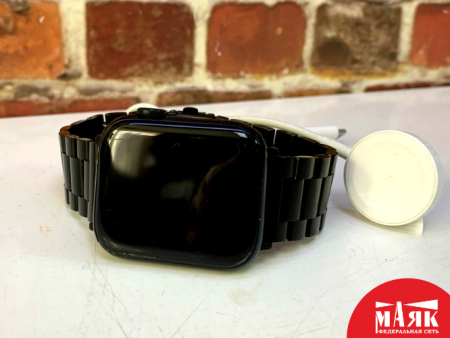 О3 Б/У Наручные часы apple watch se 44mm 100 % акб №e00332096