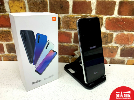 О4 Б/У ст. Redmi Note 8T  4GB/64GB (кор) 862071040548008 №e00333745