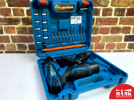О7 Б/У Шуруповерт Makita 18 кейс 123 №e00337632