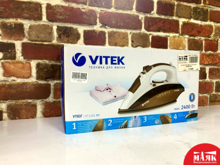 О10 Б/У Утюг Vitek VT-1201 (КОР) №e00338492