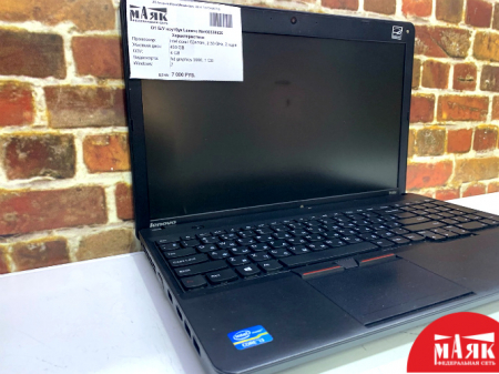 О1 Б/У ноутбук Lenovo №e00338526
