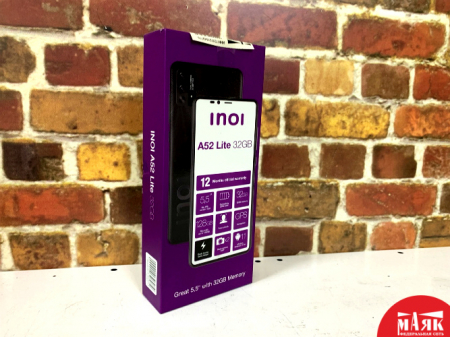 О10 Б/У ст. Inoi A 52 LITE 1GB/32GB (кор) 359329950552190 №e00338808