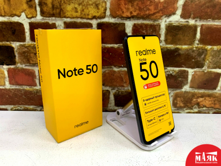 О2 Смартфон Realme Note 50 4+4/128gb (КОМПЛЕКТ) 864440070485431 №К00008787