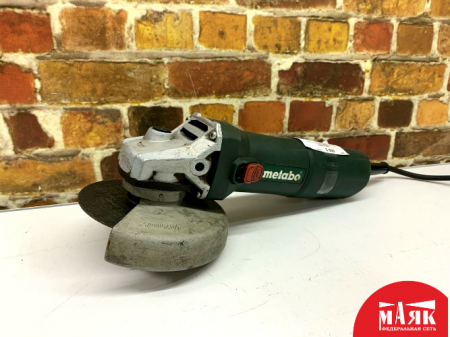 О5 Б/У Болгарка metabo 125 123 №e00341339