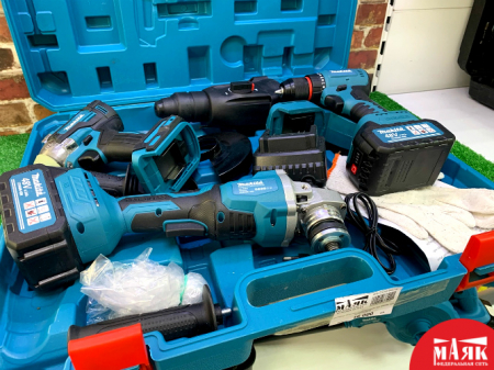 О3 Набор Электро Инструментов 4в1 Makita 123 №К00008919