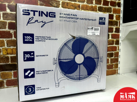 О9 Вентилятор напольный Sting st-fn4108a №К00008993