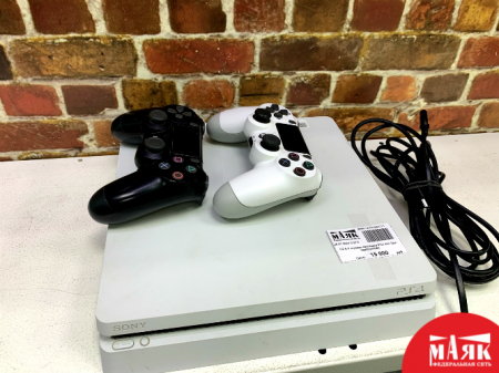 О2 Б/У игровая приставка PS4 slim 2дж №e00347063
