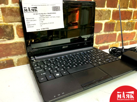 О1 Б/У Нетбук Acer №e00349694