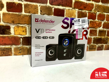 О10 Б/У Колонки для компьютера Defender V11 (КОР) №e00353285