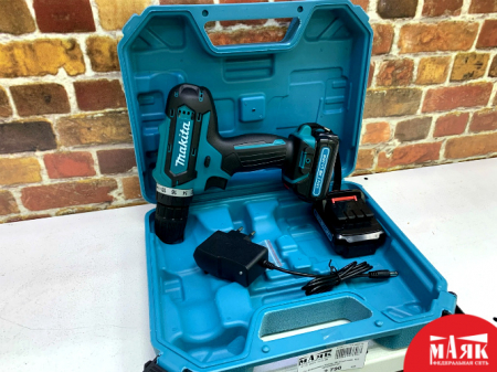 О2 Шуруповерт Makita 18v 2 акб кейс 123 №К00009137
