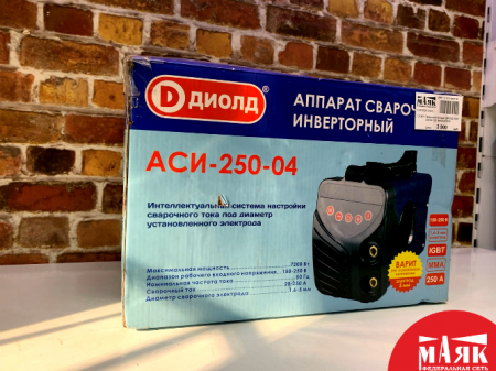 О3 Б/У Сварочный аппарат ДИОЛД АСИ 250-04 123 №e00357633