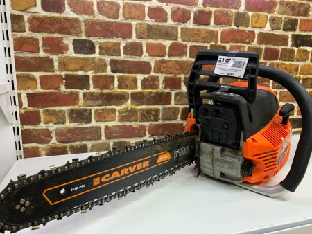 О1 Б/У Пила цепная бензиновая Carver RSG345 123 №e00359072