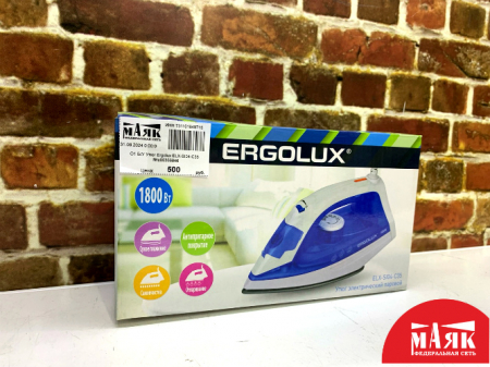 О1 Б/У Утюг Ergolux ELX-SI04-C35 №e00366846