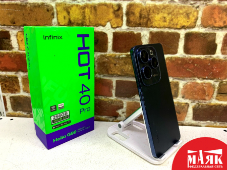 О2 Б/У ст. Infinix hot 40 pro 8GB/256GB (кор) 350243937838805 №e00371163