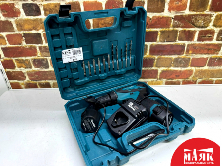 О1 Б/У Шуруповерт Makita 18V кейс 123 №e00375878