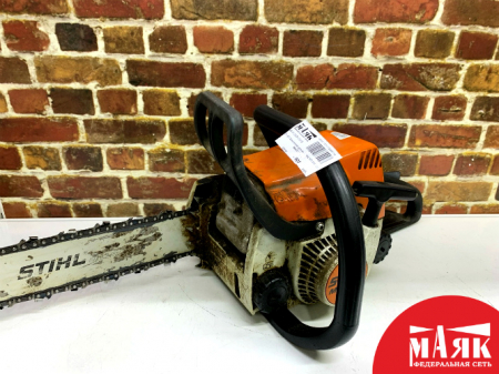 О1 Б/У Бензопила цепная STIHL MS180 123 №e00378789