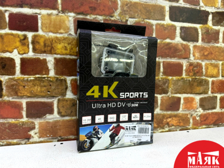 О2 Б/У Экшн камера SPORT 4K ULTRA HD DV №e00381405