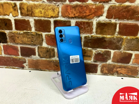 О9 Б/У ст. Tecno Spark 7 2GB/32GB 352988324308022 №e00386065