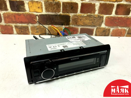 О10 Б/У Процессорная магнитола Kenwood KMM-BT408 №e00386083