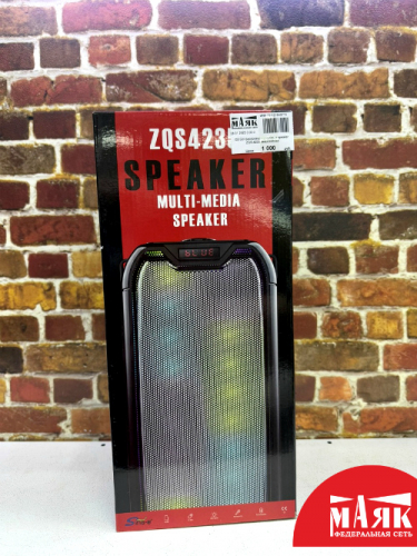 О2 Б/У Беспроводная колонка speaker ZQS-4235 №e00391048