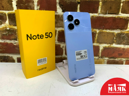О1 Б/У ст. Realme Note 50 4GB/64GB 860644071601755 №e00391816 задаток до 05.04.25 800р.
