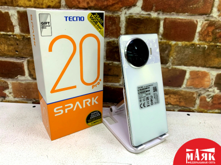 (24.11.25) О4 Б/У ст. Tecno Spark 20 Pro + 8GB/256GB 357962622487080 №e00392314