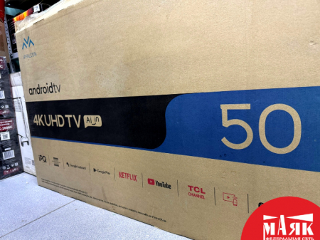 О2 Б/У Телевизор LED iFFALCON 50K61 черный 50" (127 см) №e00401629