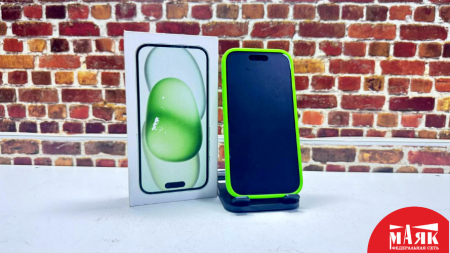 О8 Б/У ст. iPhone 15 8GB/128GB 100% (кор) 351240612537602 №e00408140
