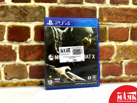 О7 Б/У Диск PS4 Mortal Combat X №e00410019