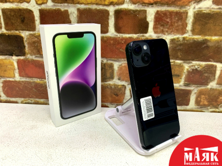 О2 Б/У ст. iPhone 14 4GB/128GB 100% (кор) 358426439914974 №e00418282