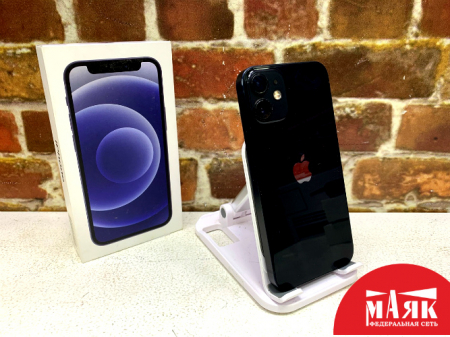 О2 Б/У ст. iPhone 12 mini 4GB/64GB (кор) 353526371484269 №e00421246