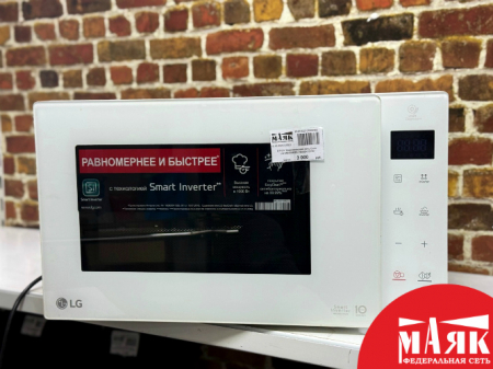 О7 Б/У Микроволновая печь Соло LG-MS2595GIH №e00433755